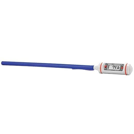 Traceable Digital Pocket Thermometer with Calibration, 302°F; 8" Long-Stem