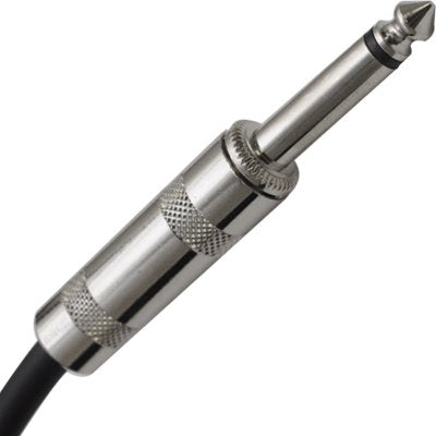 Seismic Audio SASTSX-6Yellow-6PK 6-Feet TS 1/4-Inch Guitar, Instrument, or Patch Cable, Yellow