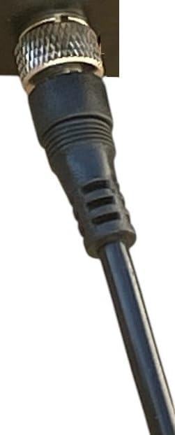 Threaded Lock AC Adapter Compatible with Hollyland Pyro S, Hollyland Pyro 7 / Pyro S/Pyro H/Mars 400S Pro,Pro II/Mars 4K,Mars M1, M1 Enhanced/Cosmo C1, Hollyland Pyro H Wireless System