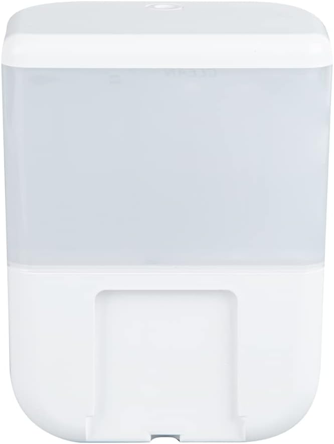 Restaurantware Clean Tek Professional 34 Ounce Automated Soap Dispenser 1 Touchless Wall-Mountable Soap Dispenser - With Security Key Clear Plastic Soap Dispenser Transparent For Liquid Soap