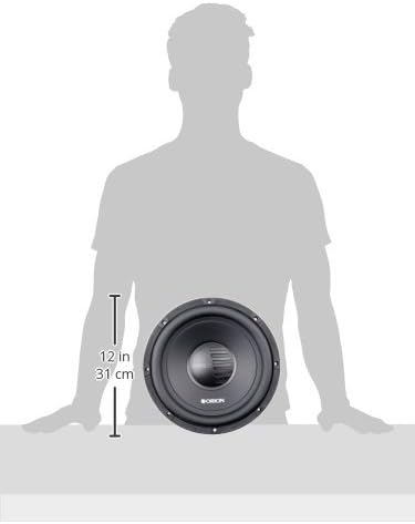 Orion CBW804D Cobalt Series 8” Car Subwoofer, 800W Max, 200W RMS, Dual 4 Ohm, 2” OFC Voice Coil, UV-Coated Cone, Foam Surround – Reliable Subwoofer for Car Audio Systems & Sub Boxes