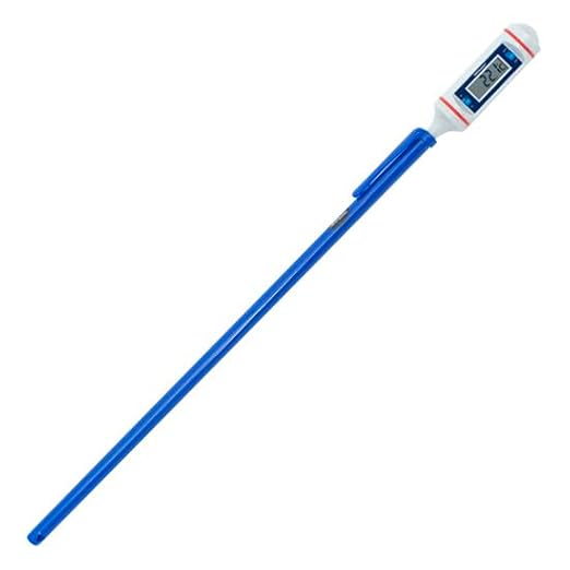 Traceable Digital Pocket Thermometer with Calibration, 302°F; 8" Long-Stem