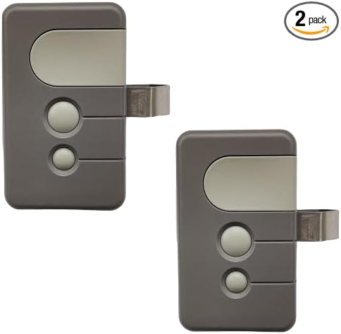 for Sears Craftsman Garage Door Opener Remote Control 139.53879 139.53859 K1026 HBW1136 1A5247 1A5259 (2 Pack)