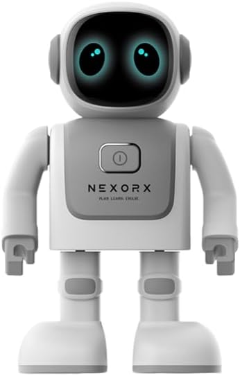 Dancing Robot Speaker Toys for Kids & Adults, Portable Bluetooth Speaker with LED Lights, Intimate Companion, Programmable Interactive Robot Toys with iOS & Android APP Remote