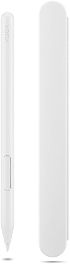 Lenovo Yoga Pen 2 with Magnetic Pen Case, AES 3.0 Stylus with 8192 Pressure Levels, USB C Rechargeable, Tilt Detection, Multi Protocol Support for Lenovo Yoga 2 in 1 PCs, Seashell
