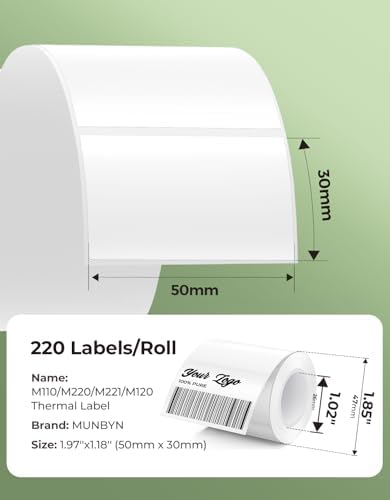 MC240 Bluetooth Thermal Label Printer+M110/M220/M221/M120 Thermal Label