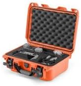 NANUK 915 DJI™ Mini 5 Pro Fly More Combo Plus - Waterproof Hard Case with Drone Foam Insert, Crushproof, Portable Travel Case, Made in Canada – Orange (15.8" x 12.1" x 6.8")