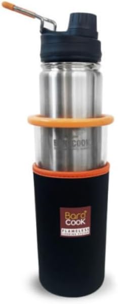 Flameless Cooking System - Self Heating Coffee Warmer Tumbler 30oz (900ml)- High Performance Coffee, MRE Heater & Food Warmer, No Gas/Fire/Electricity Needed, Portable Heating Pouch for Hiking, Fishing, Travel, and Emergency Survival (BC-004A)