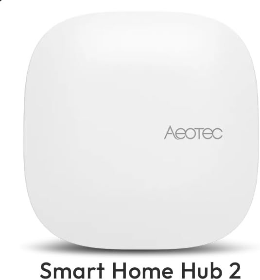 Aeotec Smart Home Hub2 - V4, Works as a SmartThings Hub, Zigbee, Matter Gateway, Compatible with Alexa, Google Assistant, WiFi (No Z-Wave)