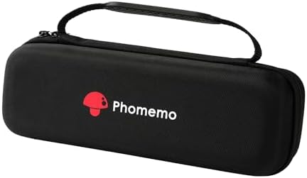 Phomemo M834 Portable Printers & 1 Printer Case, Bluetooth Inkless Thermal Printer Compatible with iPhone, Android Phone, Laptop for Office Car Home Use