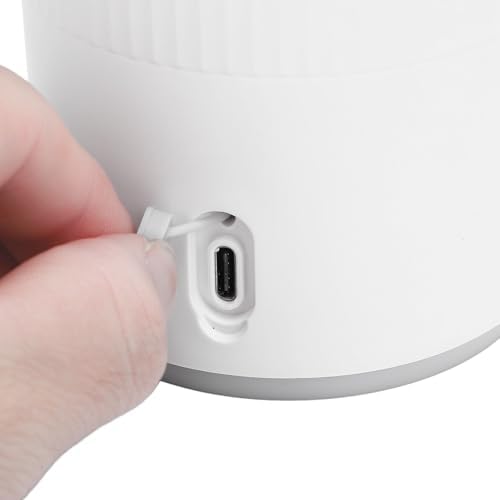 Travel Electric Kettle, Portable Mini Kettle, USB Rechargeable Hot Water Boiler with Rotary Stirrer, 400ML 55°C, Travel Kettle for Coffee, Tea, Milk