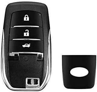 Passive Keyless Entry System for DC12V Universal Cars, PKE Engine Starter Push Button Vehicles Start/Stop Kit Safe Lock with 2 Smart Key