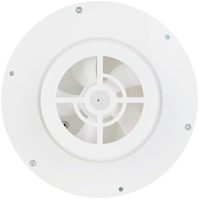 SEAFLO Solar Powered Ventilator Fan – 900 Cubic Ft/h Airflow, 1.2W Solar Panel, Waterproof, Low Noise, Intake & Exhaust Blades for Boats, RVs, Trailers (ABS with Battery and Switch)