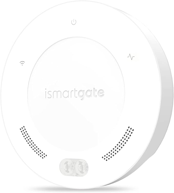 ismartgate MINI Smart Garage Opener - Universal WiFi Remote Controller Compatible with Alexa, Google Home, iPhone, Android,Door Left Open Alert, Door Security Systems. No Hub Needed.