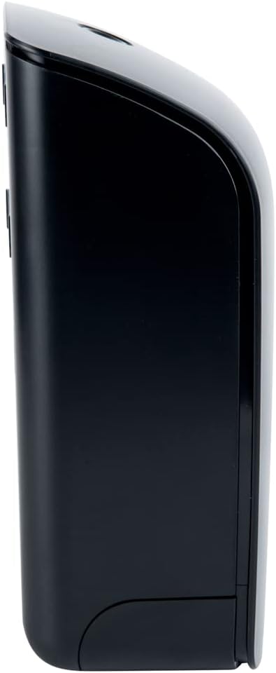Restaurantware Clean Tek Professional 33.4 Ounce Automated Soap Dispenser 1 Touchless Wall-Mountable Soap Dispenser - With Security Key Black Plastic Soap Dispenser Transparent For Foam Soap