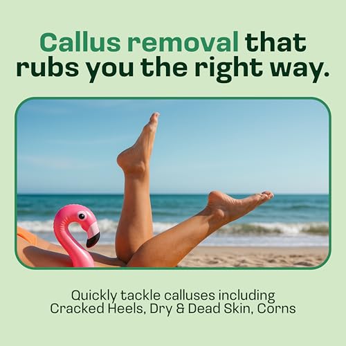 Electric Callus Remover & Nano Glass Foot File Bundle - Rechargeable Professional Pedicure Tools for Smooth Soft Cracked Heels