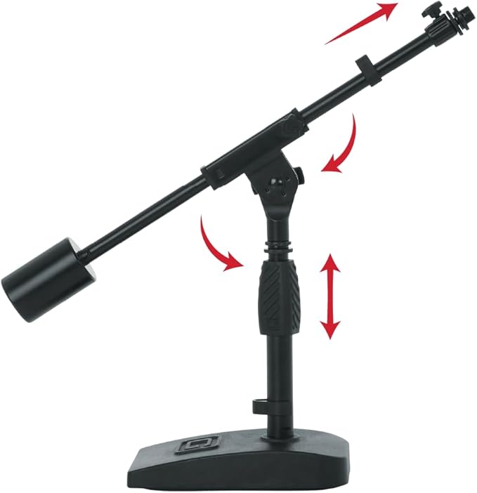 Gator Frameworks GFW-MIC-0822 Telescoping Boom Mic Stand