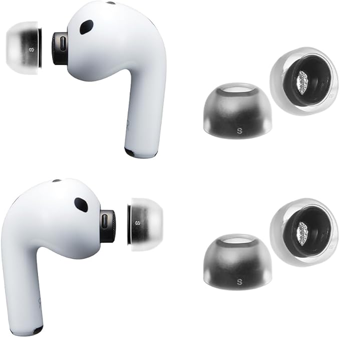 AZLA MAX AirPods Pro 3 Ear Tips, Medical Silicone Ear Tip Replacement