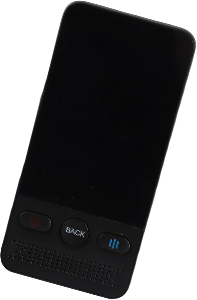 Zunate Language Delay Unit 2 Way Real Time Smart Voice Translator 138 Language Registration 1 GB 8 GB WiFi for Travelers Students Businessmen Black