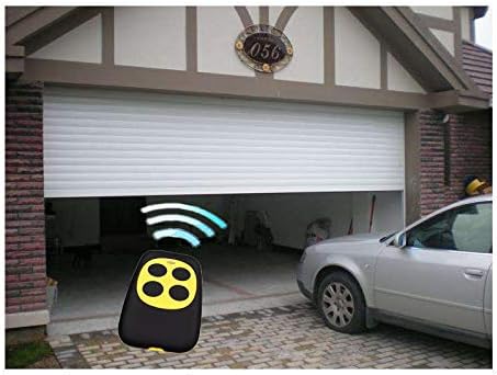 Universal Garage Door Opener Remote Universal Gate Opener Remote Cloning Homelink Programmable Learning Key Fob 4-Buttons Multi Frequency 280MHZ-868MHZ (5, White, Red, Green, Yellow, Purple)
