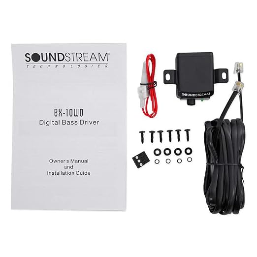 Soundstream BX-10W D – Bass Restoration Processor with Remote Control | Epicenter Alternative for Factory & Aftermarket Sound Systems | Bass Enhancer Processor Car Audio