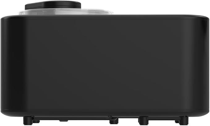Magnavox Home, 1.2 Qt Electric Ice Cream Maker with Compressor, Touchscreen Ice Cream Machine, Built-In Compressor, Automatic Sorbet, FroYo, Italian Ice Maker, No Pre-Freeze