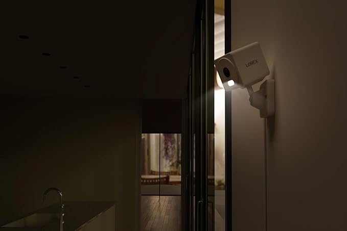 Lorex Connect 2K Indoor Wi-Fi Camera | New APP | Color Night Vision | Person & Face Recognition | Versatile Mounting | 2-Way Talk | 24/7 Recording | Privacy Mode | Local SD or Cloud Storage Option