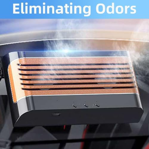 Solar Power Window Vent Fan Rechargeable Car Exhaust Fan, Car Air Purification Fan, Portable Auto Cooling Cooler Mini Summer Air Fan Solar Power Exhaust Fan - Black