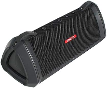 AIWA Exos-3 Waterproof Bluetooth Speaker, 60W Peak Power, 20-Hour Playtime, Stereo Sound, USB-C Charging, IPX7 Waterproof, Wireless Pairing, Perfect for Outdoor Adventures