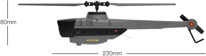 C128 Scout Drone with 1080P Camera, Military Remote Control Helicopter, 2.4G Aerial Vehicle Reconnaissance, Take Off/Landing, 6-Axis Gyro