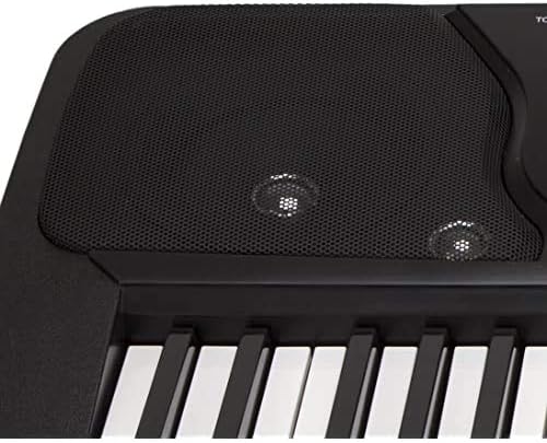 RockJam 54 Key Keyboard Piano with Power Supply, Sheet Music Stand, Piano Note Stickers & Lessons