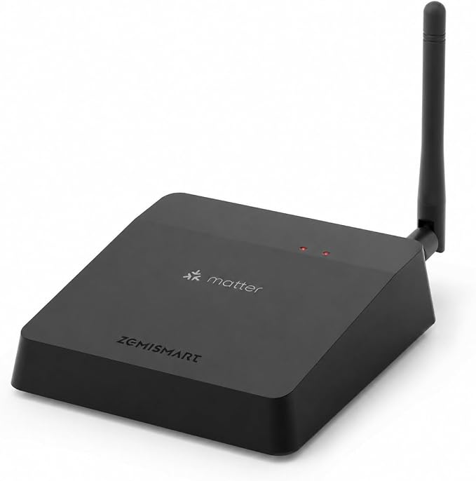 Matter Smart Home Hub M1 Pro - Matter Controller, Thread Border Router, Tuya Zigbee & Smart IR Hub, Compatible with Apple Home/Google/SmartThings/Home Assistant