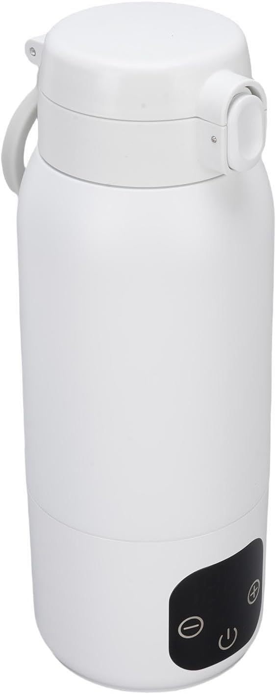 Pissente Travel Electric Kettle Cordless Portable Water Heater 500ml USB Fast Heating 316 Stainless Steel with Adjustable Temperature for Tea Coffee Milk