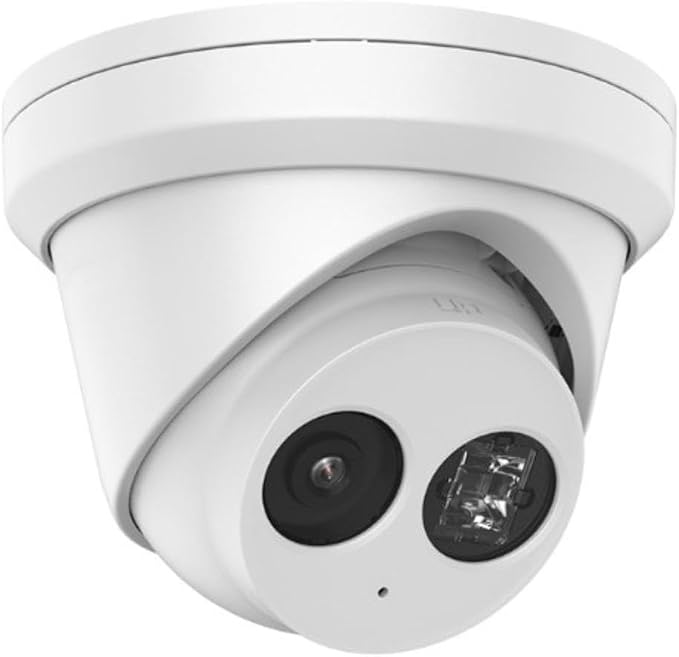 DS-2CD2343G2-I 4MP AcuSense Fixed Turret Dome POE IP Camera, Human & Vehicle Detection, 2.8mm Wide Angle Lens, 100ft IR Distance, 120dB True WDR, IP67 Outdoor, H.256+, Compatible with Ⲏіk-Connect