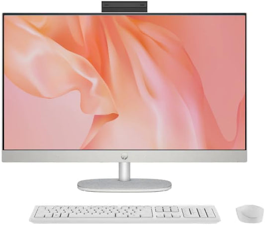 HP 27 Ultra 7 Business All-in-One Desktop, 27" FHD Touch, Intel 12 Cores Ultra 7 155U (Beats Intel i7-1355U), 64GB DDR5 RAM, 2TB SSD, Wireless KB & Mouse, Wi-Fi 6, Windows 11 Pro