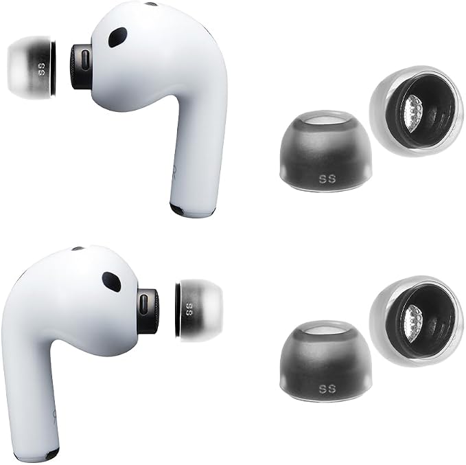 AZLA MAX AirPods Pro 3 Ear Tips, Medical Silicone Ear Tip Replacement