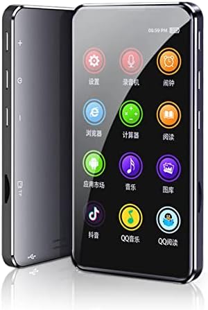MP4 Player, 3.97 Full MP4 MP3 Player, Android Streaming Music Player with Bluetooth, & Speaker, Portable HiFi Sound Digital Recorder, Up to 128GB