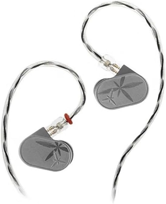 Moondrop LAN ll Earphone 4.4mm 3.5mm Plug 0.78mm Interchangeable Cable 10mm Double-Cavity HiFi in-Ear Wired Headphones (LAN II POP)