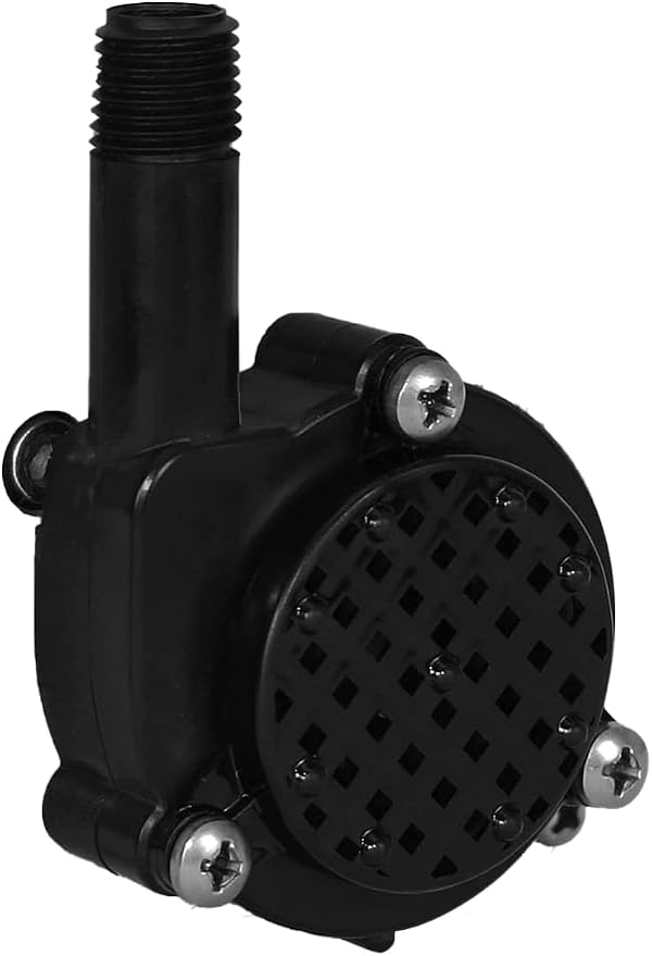 Little Giant 1-MA 115 Volt, 170 GPH Direct Drive Small Submersible Aluminum Water Transfer or Circulation Pump for Industrial, Commercial or Home use with 6-Ft. Cord, Blue, 521203