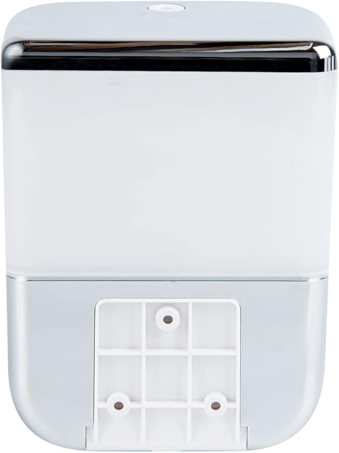 Restaurantware Clean Tek Professional 34 Ounce Automated Soap Dispenser 1 Touchless Wall-Mountable Soap Dispenser - With Security Key Silver Plastic Soap Dispenser Transparent For Liquid Soap