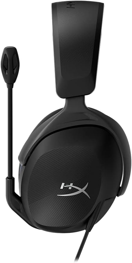HyperX Cloud Stinger 2 Core - Gaming Headset for Playstation, Lightweight Over-Ear Headset with mic, Swivel-to-Mute Function, 40mm Drivers - Black
