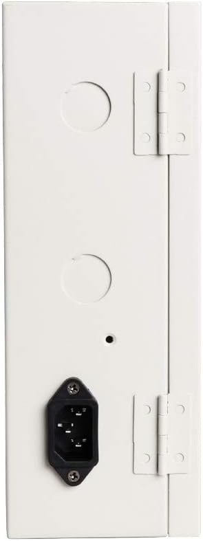 EVERSECU 9 Channel AC 24V 5 Amp Reset Fuse CCTV DC Distributed Power Box with AC Plug and Lock for Security Cameras, DVRs, CCTV Power Supply