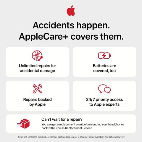Beats Studio Buds with AppleCare+ for Headphones (2 Years) - White