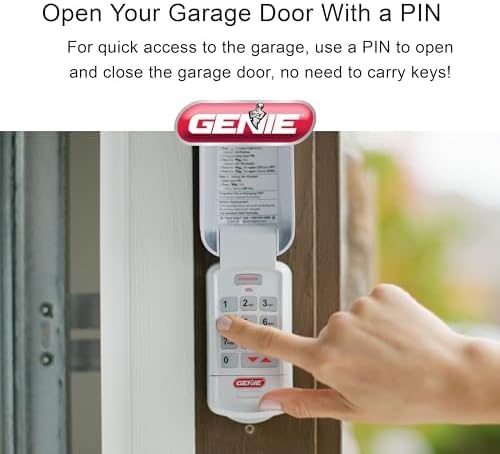 Genie Genuine Accessories Bundle - Combo Pack 3-Button Garage Door Opener Remote and Wireless Keypad - Works on Genie Intellicode Garage Door Openers - Model G3T-R, and GK-R