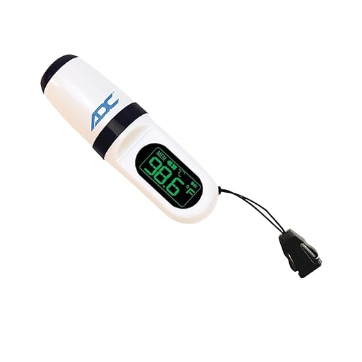ADC Adtemp Mini 432 Non-Contact Infrared Thermometer for Ears and Forehead, Touchless, Fast Reading, Dual Scale Thermometer