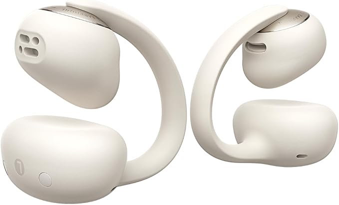 Baseus Bowie MC2 Open Ear Clip On Earbuds, CloudComfort 2.0 Wrap-Around Design, LDAC Hi-Res Audio, Bluetooth 6.0, 55H Playtime, 4-Mic AI Clear Call, IP67 Waterproof for Running Gym Workouts
