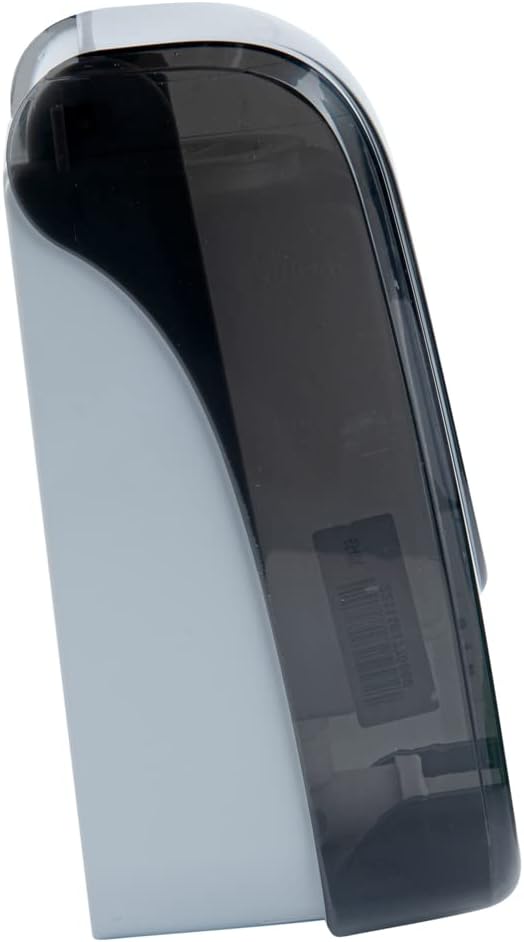 Restaurantware Clean Tek Professional 33 Ounce Manual Soap Dispenser 1 Wall-Mountable Soap Dispenser - For Gel Or Liquid Soap Black Plastic Soap Dispenser Push Mechanism Transparent Tank