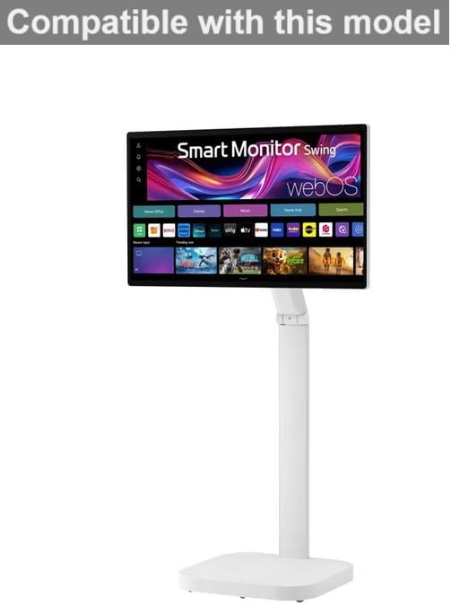 AC Adapter Compatible with LG 32U889SA-W Touchscreen Smart Stand Monitor