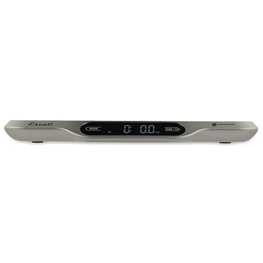 SAN Jamar Mechanical Dial Food Scale with Removable Bowl 2 Pound Capacity – Manual Kitchen Scale – Metal Construction, Tare Function for Cooking, Baking & Portion Control, Food Scale with Bowl