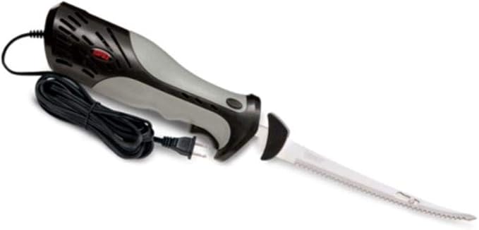 Rapala Heavy Duty Electric 7 1/2" Fillet Knife Bundle With 6" Fish'N Fillet Knife/Sharpener